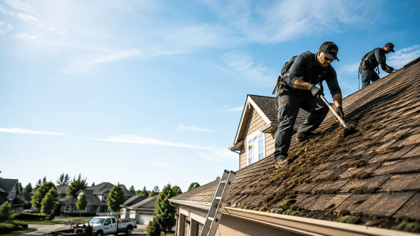 Roof Moss Removal in Upland, NE near me